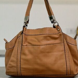 Hogan Tan Shoulder Bag